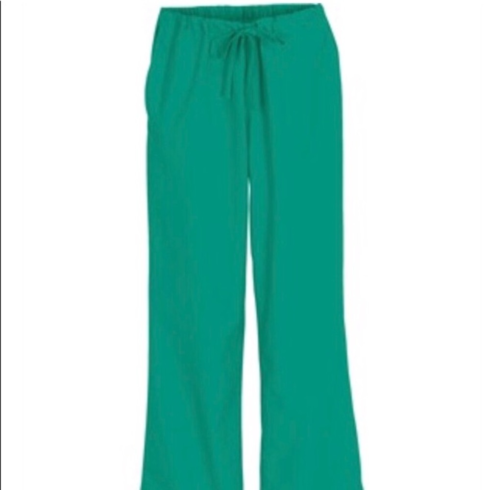 Cherokee Workwear Drawstring Flare Leg Pants